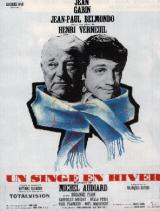 Affiche Un singe en hiver