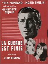 Affiche La Guerre est finie