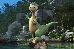 L��le du petit dinosaure (Les aventures de Impy le dinosaure)
