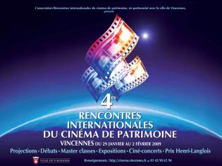 4e Rencontres internationales du cin�ma de Patrimoine de Vincennes