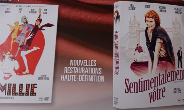 Deux belles sorties DVD/ BLU RAY chez Elephant Films : Millie (George Roy Hill) et Sentimentalement vôtre (Carol Reed)