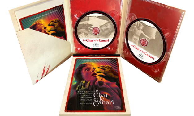 Le chat et le canari. Sortie Combo Blu-ray+DVD+Livret, chez Rimini Editions.