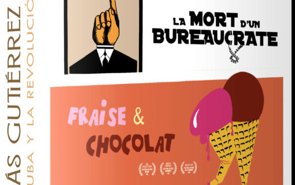 Coffret Tomás Gutiérrez Alea chez Tamasa– ¡Cuba y la Revolución! (La mort d&rsquo;un bureaucrate, La última cena, Fraise et chocolat)