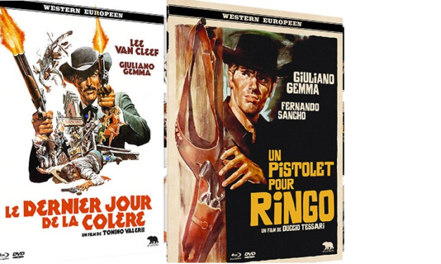 Un pistolet pour Ringo/Le dernier jour de la colère : deux combos Blu-Ray/DVD chez Artus Films.