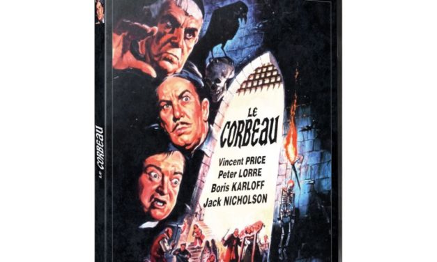La chambre des tortures/ L&rsquo;enterré vivant/ Le corbeau. Sorties Blu-Ray chez Sidonis Calysta