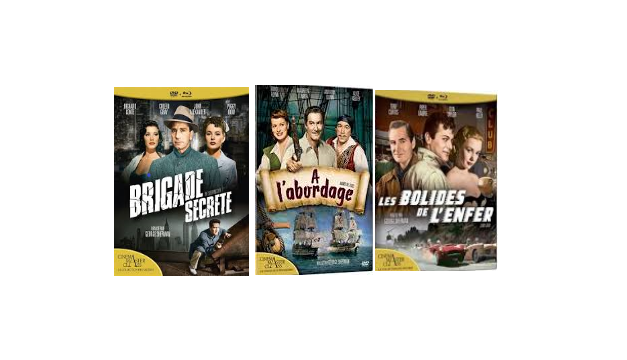 Brigade Secrète/ À l&rsquo;abordage/ Les Bolides de l&rsquo;enfer : trois George Sherman réédités en Blu-Ray/ DVD chez Éléphant Films.