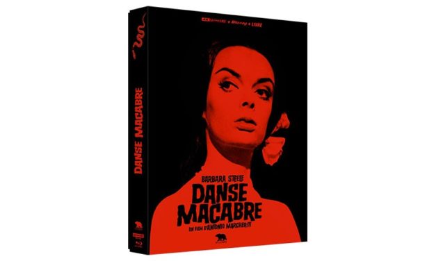 Danse Macabre – 4K. Coffret 1 UHD + 2 BluRays + Livre 100p chez Artus Films.