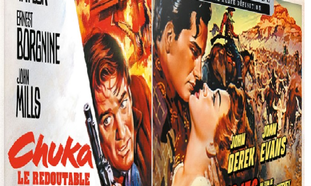 Les proscrits du Colorado/ Chuka le redoutable. Deux combo DVD/ blu ray (Image et son restaurés) chez Sidonis et Calysta.